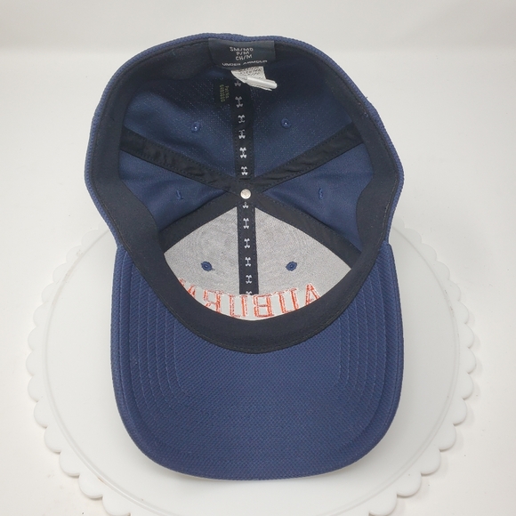 Under Armour Auburn Tigers Fitted Baseball Cap Hat Size Small / Medium EUC - Picture 6 of 8